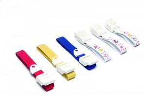 Plastic Latex Gratis Blods elastisk gummi Manuell Medical Tourniquet For Blodprøvetaking