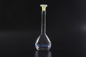 Best-Selling Embedding Cassette Reusable Lid - 1621A Volumetric Flask With One Graduation Mark With Ground-In Glass Stopper Or Plastic Stopper – Huida