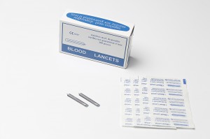 Medical Disposable Stainless Steel Blood Lancets