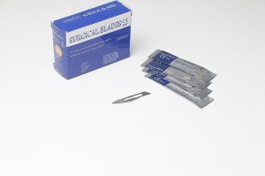 Medisinsk Sterile Carbon Steel Surgical Blades