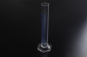 1601H Measuring Cylinder With Glass Hexagonal Base With Graduation