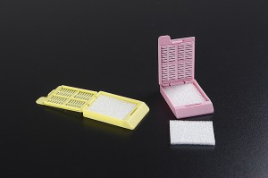 Factory Cheap Hot Polysine Glass Slides - Medical Biopsy Sponges for Cassette Foam Pad for Embedding Cassette – Huida