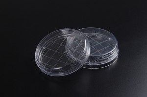 Ụlọ nyocha akpali mmasị Disposable Petri efere