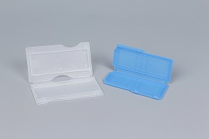 Lab Plastic Clear Flat maikirosikopu Glass Slide Mailer