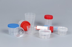Non sterile 30ml, 40ml, 50ml, 60ml, 80ml, 100ml, 120ml Specimen Cup Urina