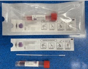 Disposable kit of virus sample collection&transferring
