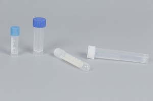 Lab Plastic Diposable Ndakapedza kudzidza Cryotubes 10ml