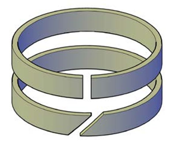 Quality Inspection for Pe Injection Backup Seal Rings -
 CT-1057388 WEAR RINGS – JSPSEAL