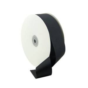 Professional Factory for Garment Accessory 3.8cm Black Grosgrain Ribbon With Imitation Nylon Material