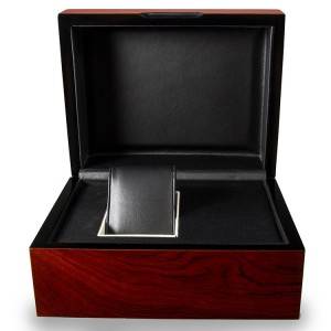caja de reloj de regalo de lujo de cartón personalizado de cuero de papel de función hecha a mano de precio bajo de fábrica con logotipo de OEM