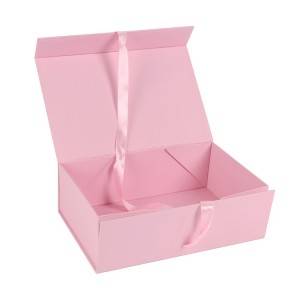 Logo Custom Special Style Color Gift Foldable Packing Box