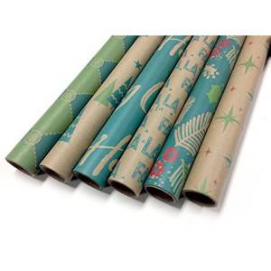 4C offset printing gift wrap paper rolls