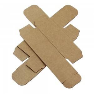 Foldable Rectangle Kraft Paper Box For Cosmetic,Medicine,Gift Packing