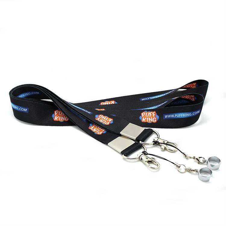 Custom printed lanyard polyester material with personalized logo Featured Image
