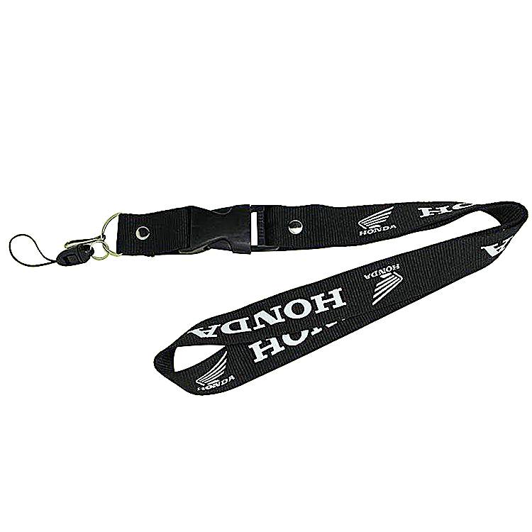 Custom printed lanyard polyester material with personalized logo