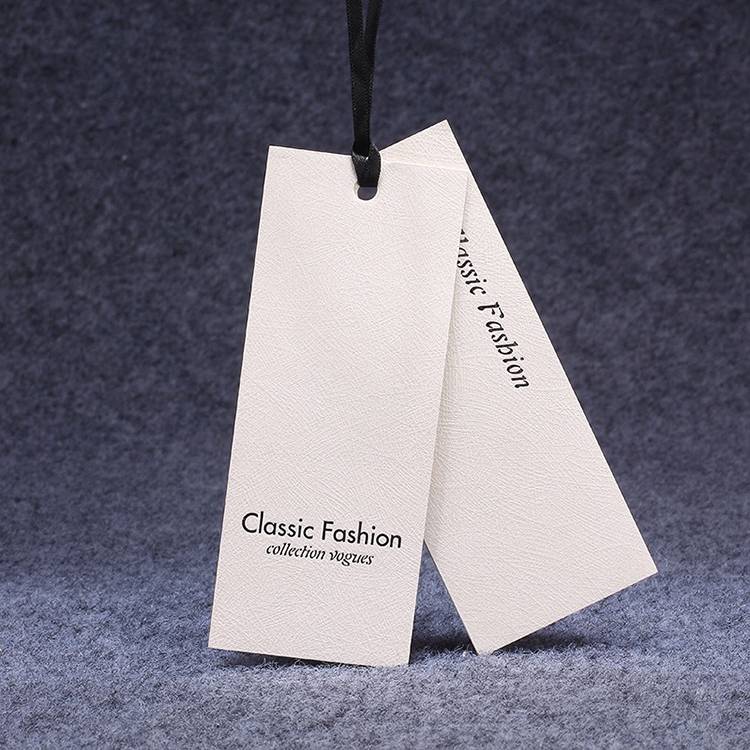 Custom Brand Logo Print Custom Paper Clothes Shoe Hang Tag - China