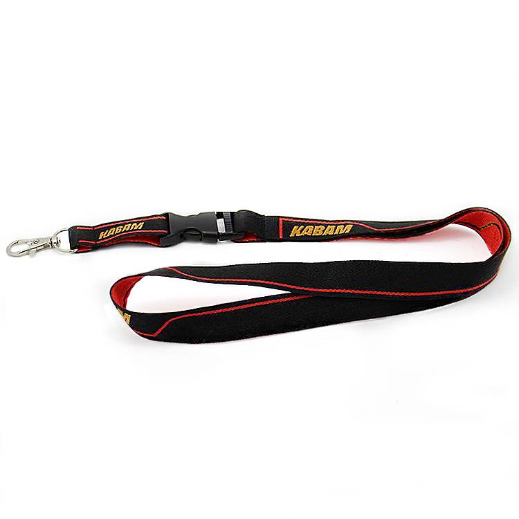 Custom printed lanyard polyester material with personalized logo