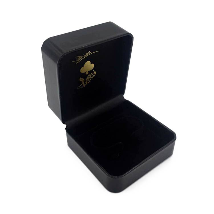Double side logo printed plastic watch box or jewelry packing