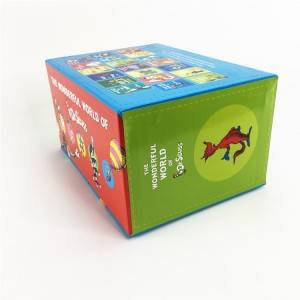caja de regalo rígida artesanal para guardar libros