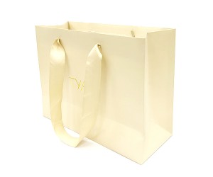 2022 New Style Exclusive Custom Made art Paper gift Bags with Rope Handles