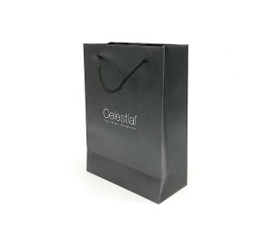 Quoted price for China Customised Logo Brand Brown Shopping Packaging Flat Handle Kraft Paper Bag Supermarket