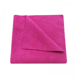 Edgeless microfiber warp knitted towel bright new color available