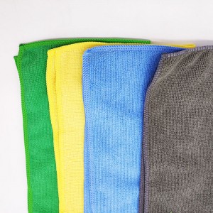 Microfiber high quality warp towel for car washing household cleaning