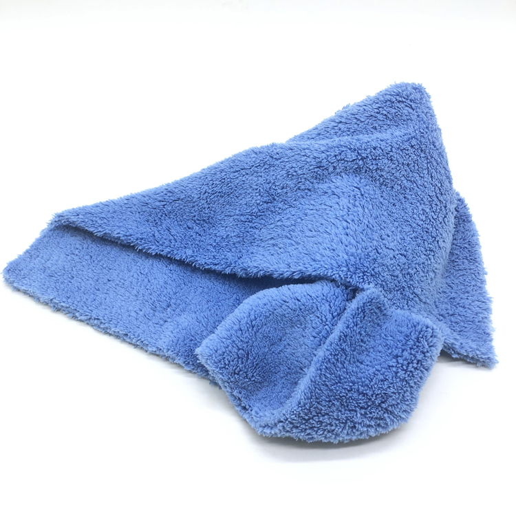 Plush coral fleece towel 1