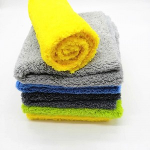 microfiber edgeless coral fleece towel, microfiber madness towel