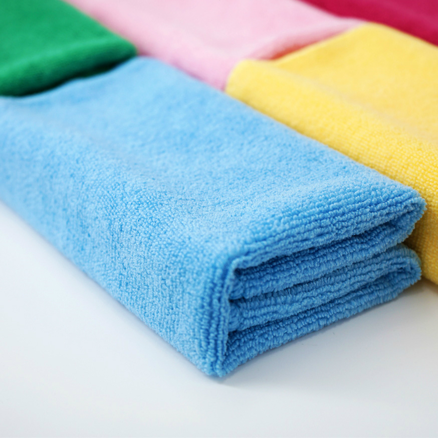 High Quality for Drying Towel Car - Premium Custom Print Microfiber Cleaning Cloth – Jiexu Featured Image