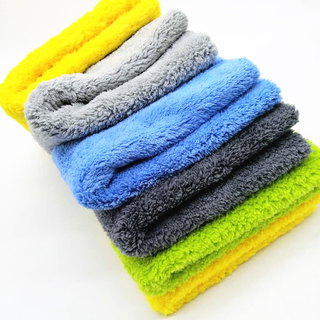 Best quality Car Drying Towel Vending Machine - Microfiber plush car wash towel – Jiexu detail pictures