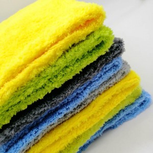 2020 wholesale price Car Tea Towels - 16X16 inches edgeless microfiber coral fleece towel  – Jiexu