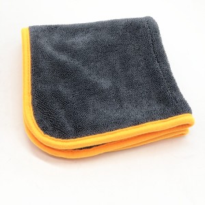 Microfiber twisted drying towel