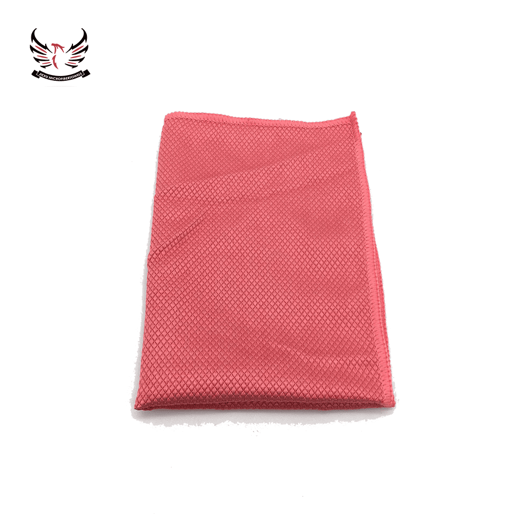 Europe style for Bath Towel With Embroidery Logo - Factory making Soft Microfiber Microfibre Glass Cleaning Cloth Towel – Jiexu