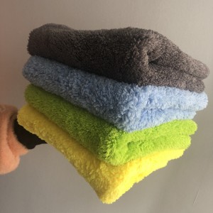 Hot New Products Car Wash Towels Target - microfiber edgeless coral fleece towel, microfiber madness towel  – Jiexu