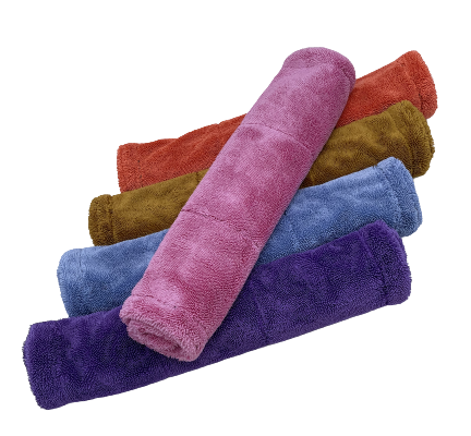 Colorful Double Sided Twist Drying Towel -A Featured Image