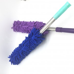Car Cleaning Brush Microfiber Long Piles Professional Chenille Wheel Brush