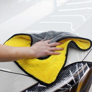 Factory making Car Polishing Towels - 600GSM Super Plush Coral Fleece Weave Microfiber Towel – Jiexu