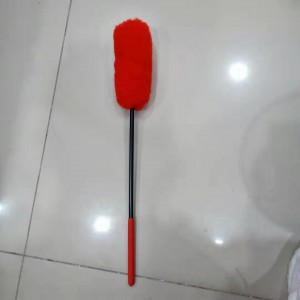 Red Microfiber wheel brushes