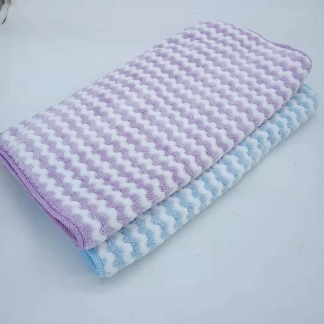 Low price for Microfiber Stitch Edge Warp Knitting Towel -  absorbent large 70x140cm Microfiber cheap bath towel  – Jiexu