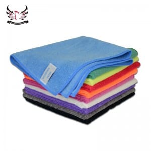 Wholesale ODM China Colorful Microfiber Household Soft Drying Cleaning Cloth Towel