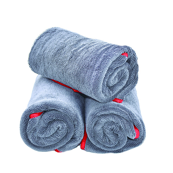 Big discounting 320 Gsm Polishing Cloth - Single Side Twisted Loop Drying Towel – Jiexu