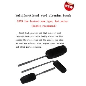 Wheel Wool Cleaning Brush