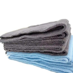 Edgeless microfiber fiara fanadiovana towels
