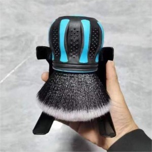 Factory new curveball detailing brush interior cleaning brush soft bristle car wash cleaning plastic handle air vent brush-B