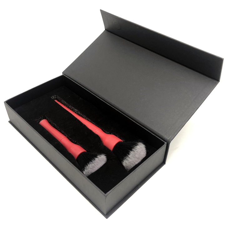 Hot Selling Box Packing Soft Bristles Brush Car Detailing and Cleaning Brush Set Featured Image