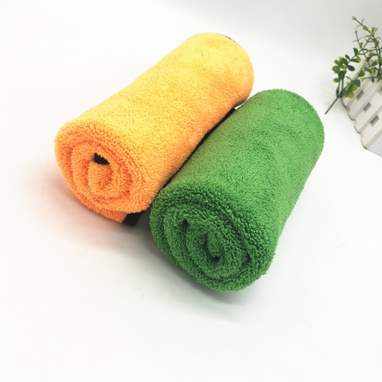 Discount Price Car Shop Towels Nonwoven - Hot Sale Soft Two Colors Microfiber Coral Fleece Towel  – Jiexu