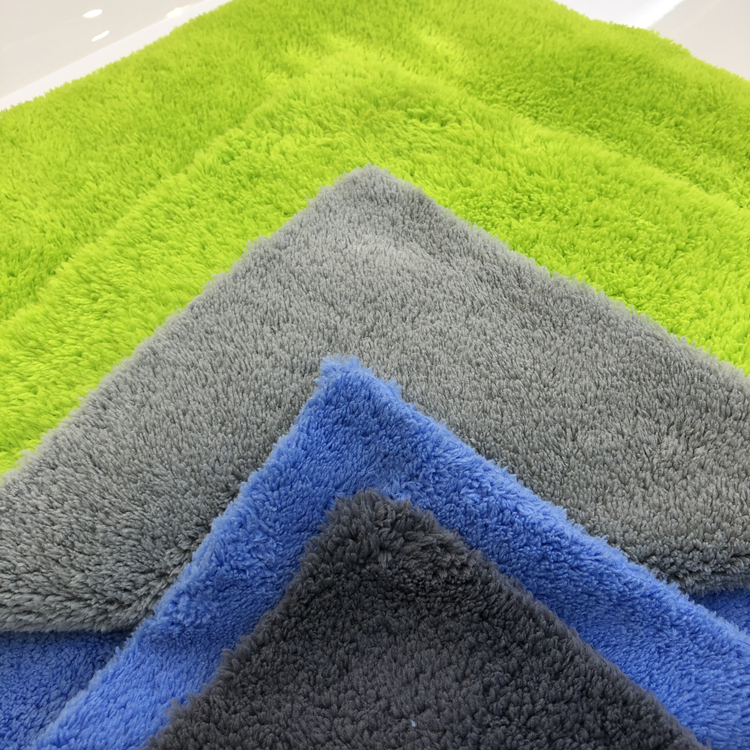 2019 High quality China Coral Fleece Double Side Microfiber Cloth Car Cleaning Cloth Washing Towel for Car Care Featured Image