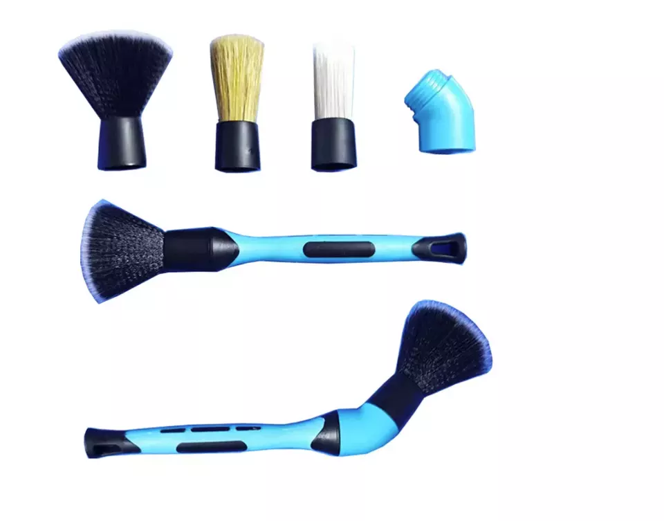 Replaceable Brush Head 3 Pack Auto Car Detailing Brush Set-B Featured Image