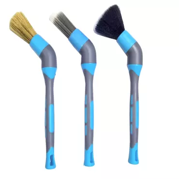 Cross-Border Supply Detail Brushes 3-Piece Set of Car Cleaning
